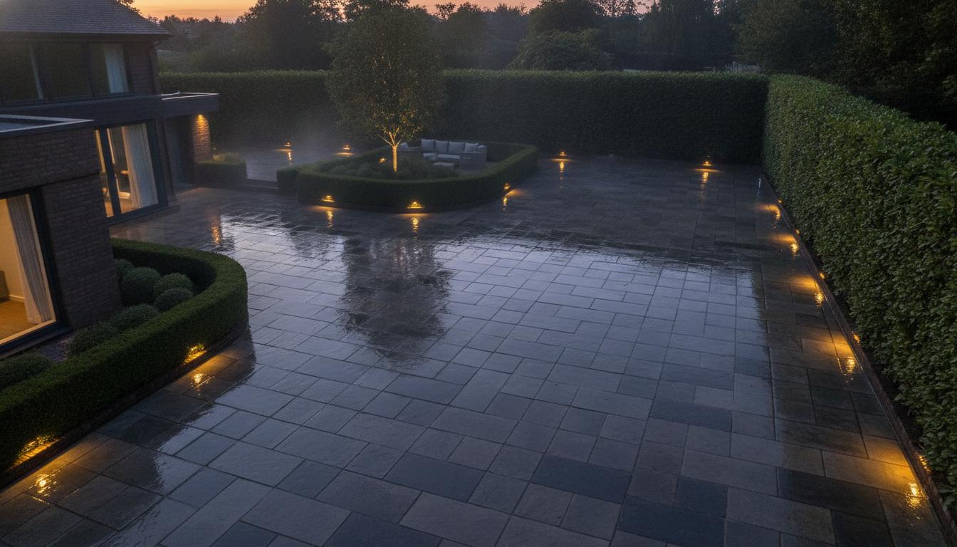 Patio & Decking Restoration - Prixtine Ltd exterior cleaning project