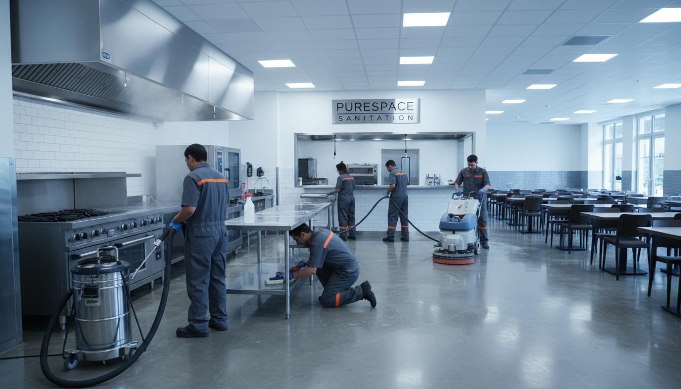 Commercial Deep Cleaning service by Prixtine Ltd