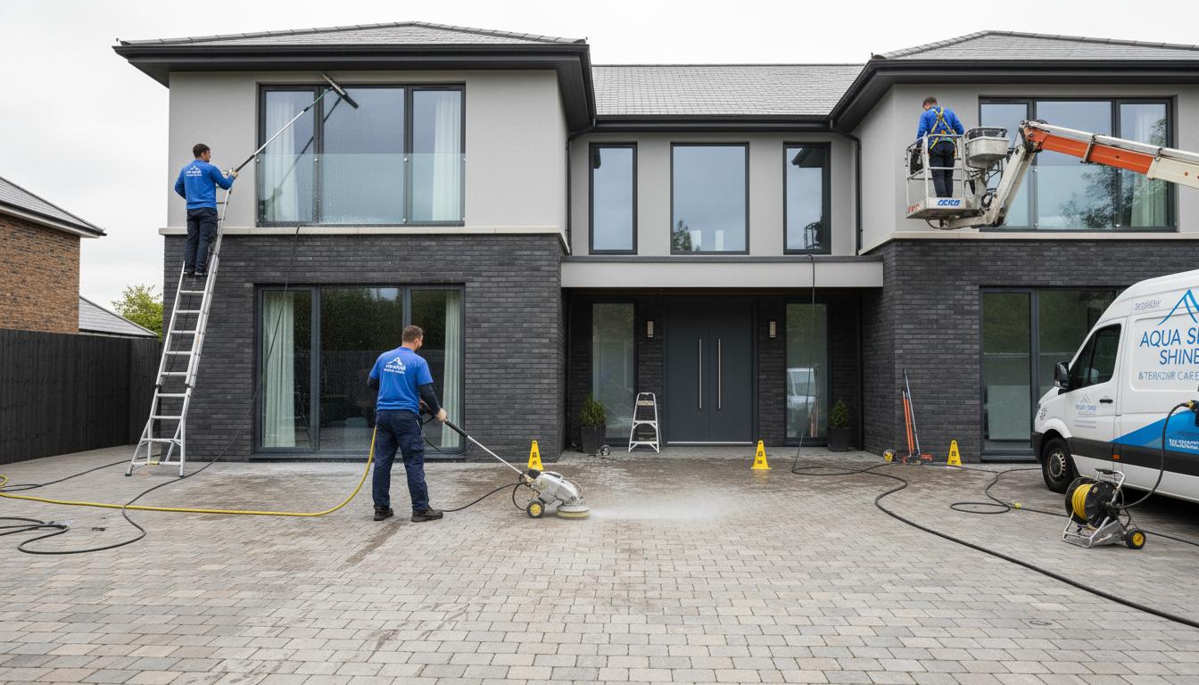 Exterior Cleaning Services service by Prixtine Ltd