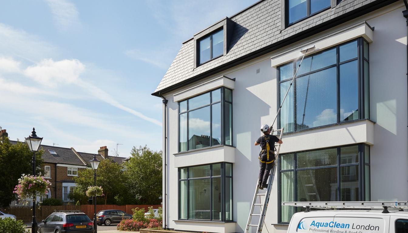 Window & Roof Cleaning service by Prixtine Ltd
